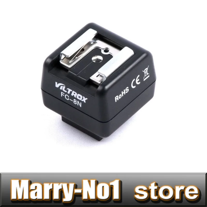 Free Shipping FC 8N hot shoe Adapter Wireless Flash trigger Controller fr Can&n Nik&n Sigma