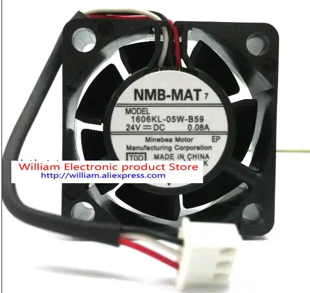 Новый оригинальный вентилятор охлаждения станка с ЧПУ NMB 1606KL-05W-B59 4015 24 В