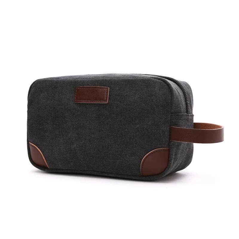 

Canvas Travel Cosmetic Hand Wash Bag Men Women Multi-Functional Toiletry Makeup Organizer Bag