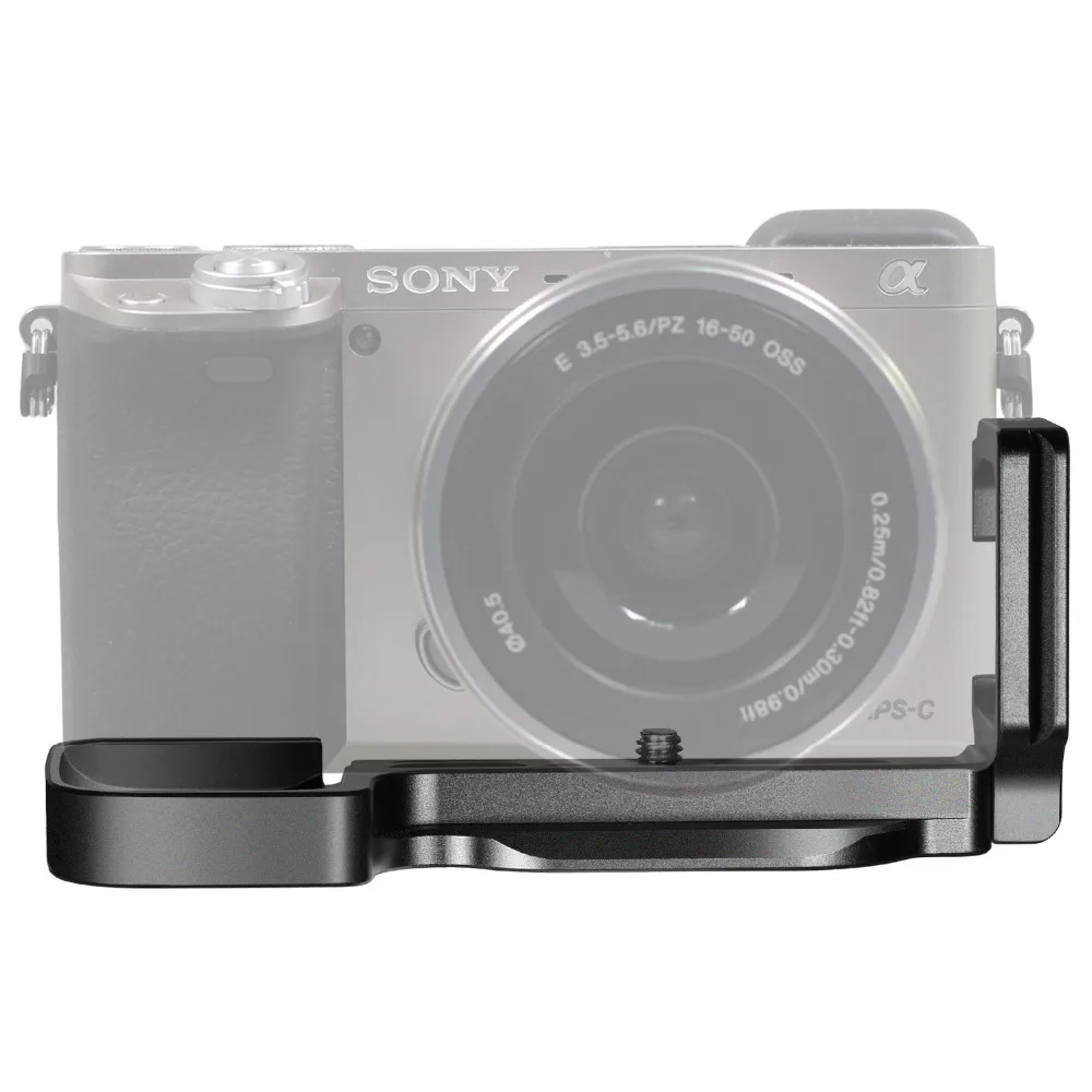 

Neewer Aluminium Alloy Vertical L-Plate Bracket Hand Grip for Sony a6000 Camera Arca Swiss Compatible