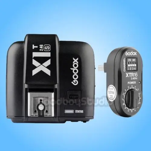 

Godox X1T-S 2.4G TTL Wireless Transmitter for Sony+ XTR-16 Wireless Flash Receiver