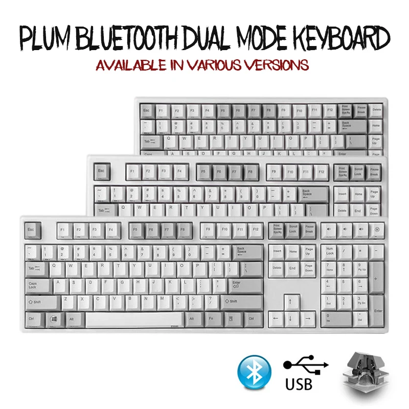 PLUM Niz Bluetooth Dual mode Electrostatic Capacitor Keyboard