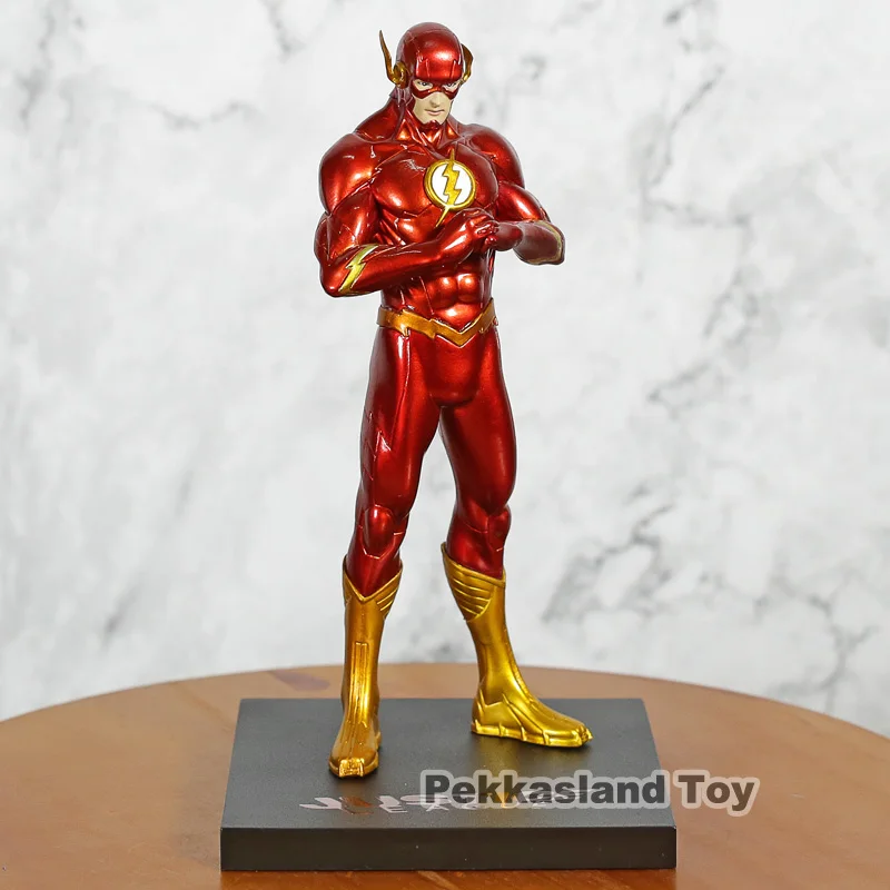 Новая Лига Справедливости JLA супергерой флэш Бэрри Аллена ПВХ Рисунок Модель