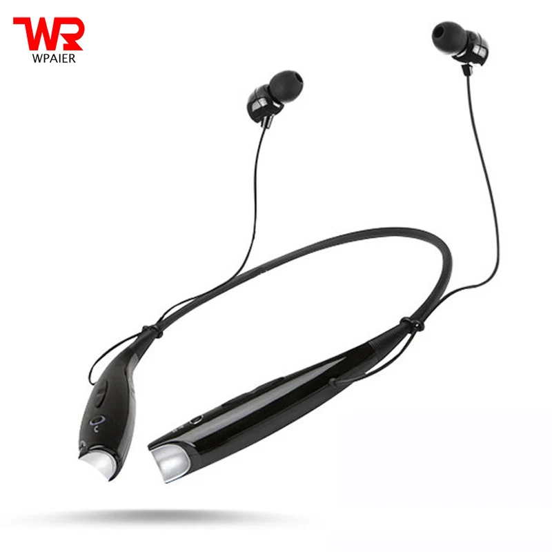 

WPAIER HBS730 Wireless Bluetooth headphones CSR4.0 portable sports in ear mini headset stereo HQ vibration earphone Universal