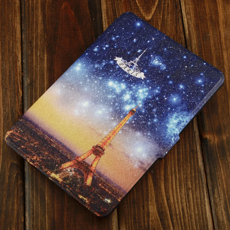 Чехол KindlePaperwhite для Kindle Paperwhite Van Gogh дизайнерский кожаный чехол подходит 2013 2015 2016 2017