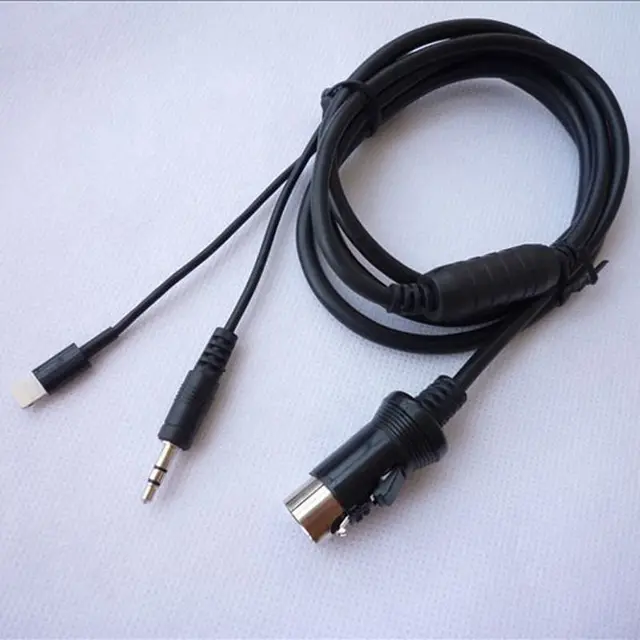 Biurlink dispositivo de Audio del coche Aux Cable adaptador para