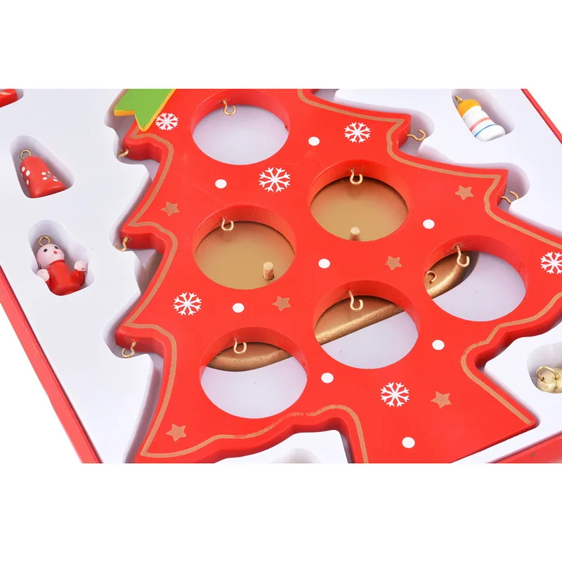 Hoomall Navidad Рождественский подарок для детей 2019 на Новый год 1 набор Деревянная