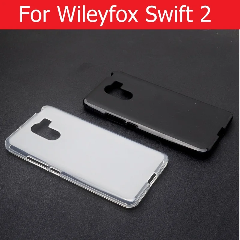 

Genuine Soft silicone case for Wileyfox Swift 2 2x soft cover for Wileyfox Swift 2 plus clear silicone cover +black&white colors