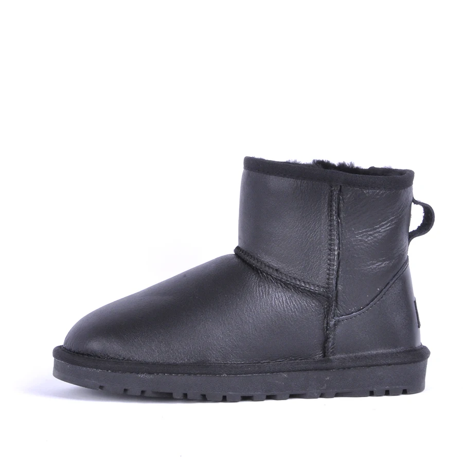 

2018 MIYAGINA Top Quality Women Snow Boots Winter Warm Women Boots Genuine Sheepskin Leather 100% Natural Fur Women Ankle Shoes