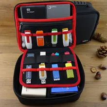 Grande Taille Multicouche Numérique Gadget De Stockage Sac Néoprène Voyage Organisateur Cas Pour HDD, USB Flash Drive, Câble de données, accessoire