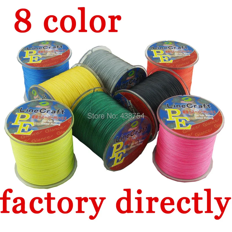SUPER STRONG Japanese100 PE Braided Fishing line 500m Multifilament