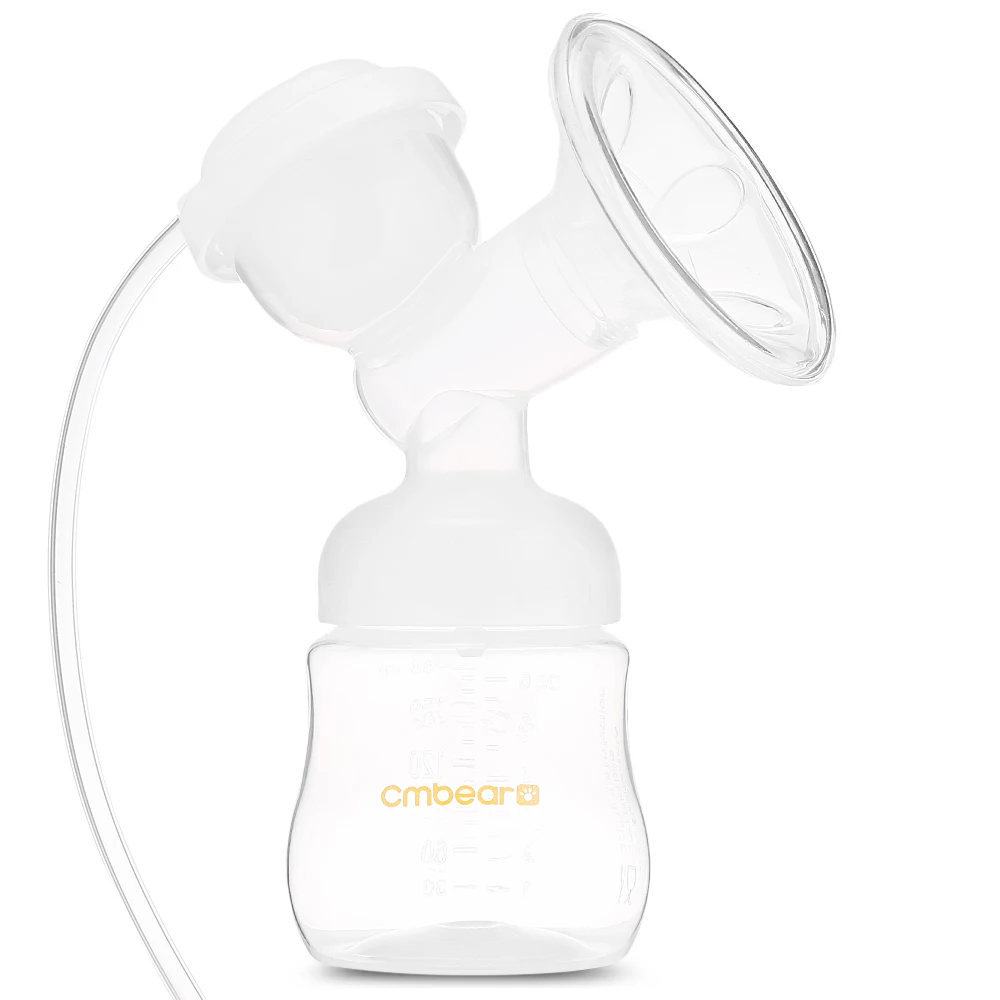 Cmbear USB Электрический двойной молокоотсос BPA бесплатно с бутылочкой для молока