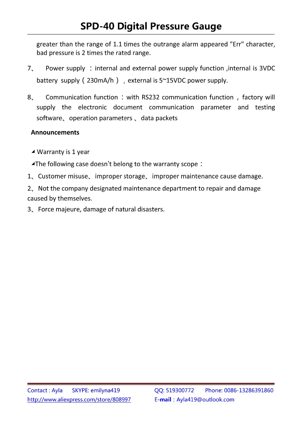 SPD40 Manual-4
