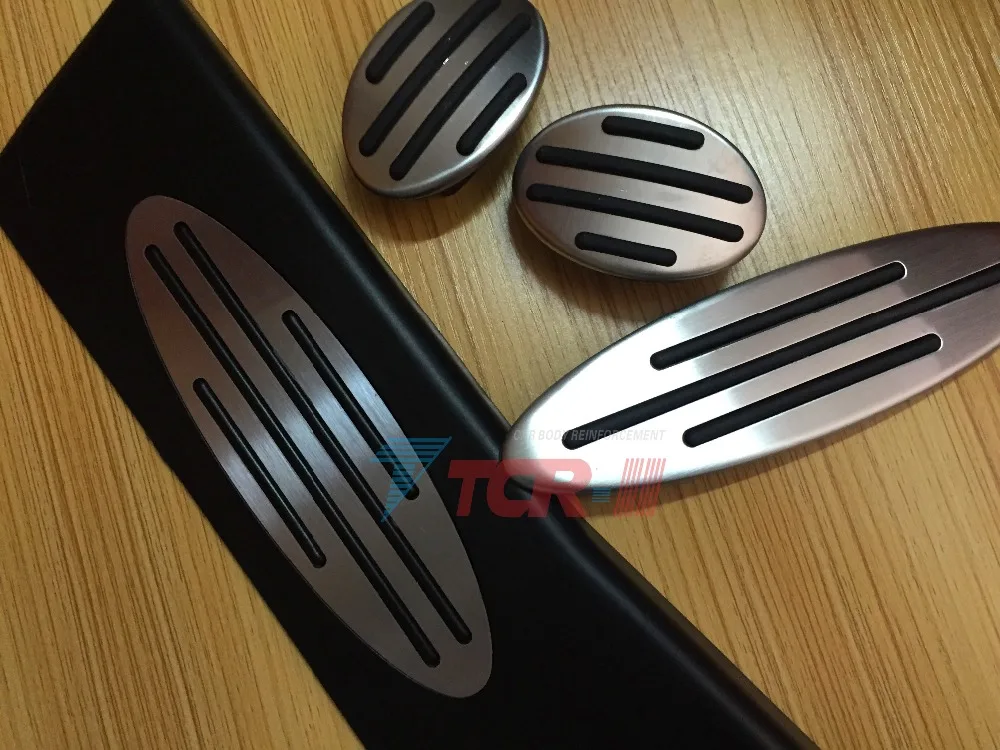 

4pcs No-Drilling Manual Foot Rest Pedal Kit For MINI Cooper One Hatch Hardtop Countryman JCW R56 R60 R61 F54 F55 F56