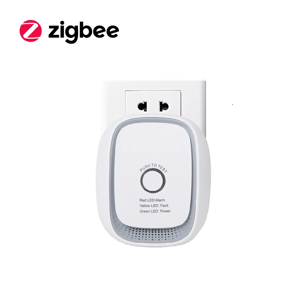Детектор утечки газа цифровой Zigbee Smart Кухня горючих LPG/природный газ датчик