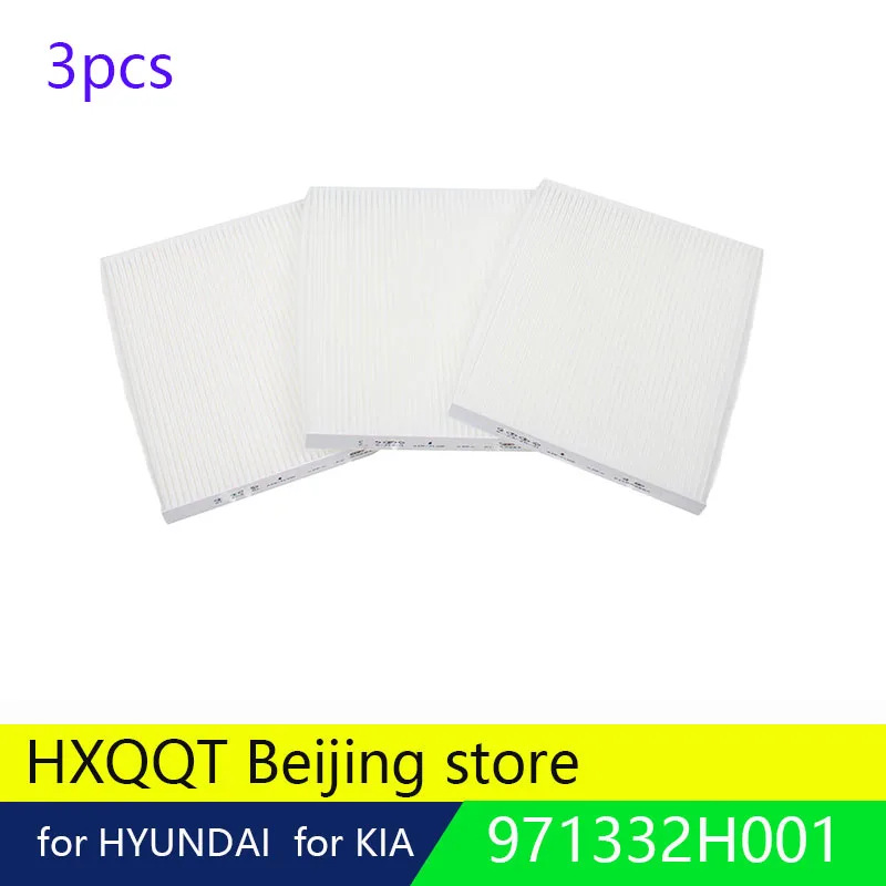 3 шт. оригинальный фильтр Aircon для Hyundai ix25 Creta 1 6 Accent Santa Fe ELANTRA MD 8 i30 - Цена: 2 284,20 руб.