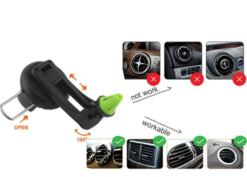 

Foldable Auto Suction Mounts Mobile Phone Car Air Vent Clip Holders Stands For Meizu m1/m2/m3/m5 Note,Meizu MX4/MX5/MX6/MX7/E2