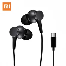 Оригинальные Xiaomi mi наушники Piston 3 Fresh наушники-вкладыши типа C с mi c для Xiaomi mi 6/8 huawei наушники 3,5 мм