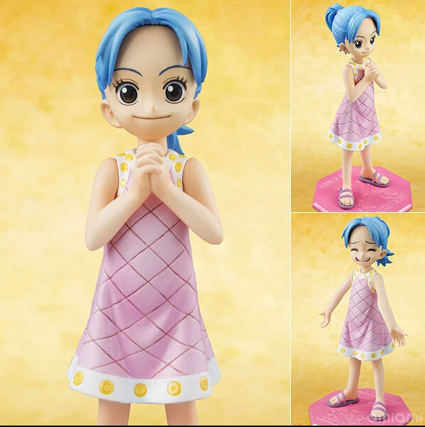 One Piece Figure Nefeltari Vivi Childhood Collectible Action Figure