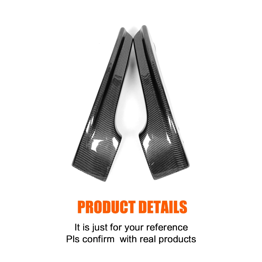  Carbon Auto Front Bumper Lip Splitters Aprons For BMW 3 Series 325i 328i E92 M Tech M Sport Bumper 