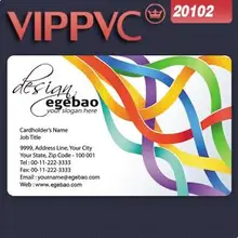 A20102 карточка шаблон для одной стороны матовая лицо ПВХ пластиковая визитка Белый пластик