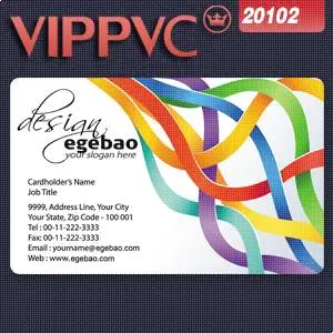 

a20102 Card Design Template for Single side Matte face Free Shipping PVC Plastic Business Card white plastic