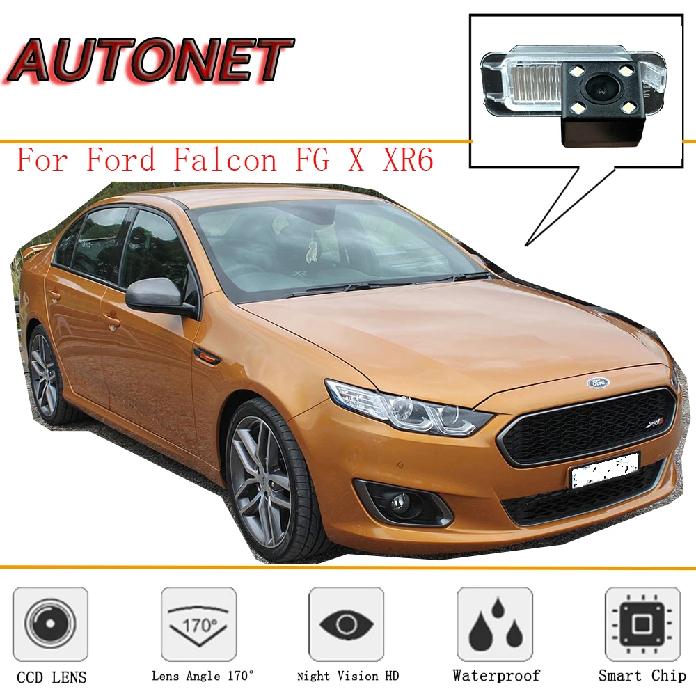 AUTONET rear view camera For Ford Falcon FG X XR6 2014 2015 2016 /CCD/Night Vision/Reverse/Backup Camera license plate | Автомобили и