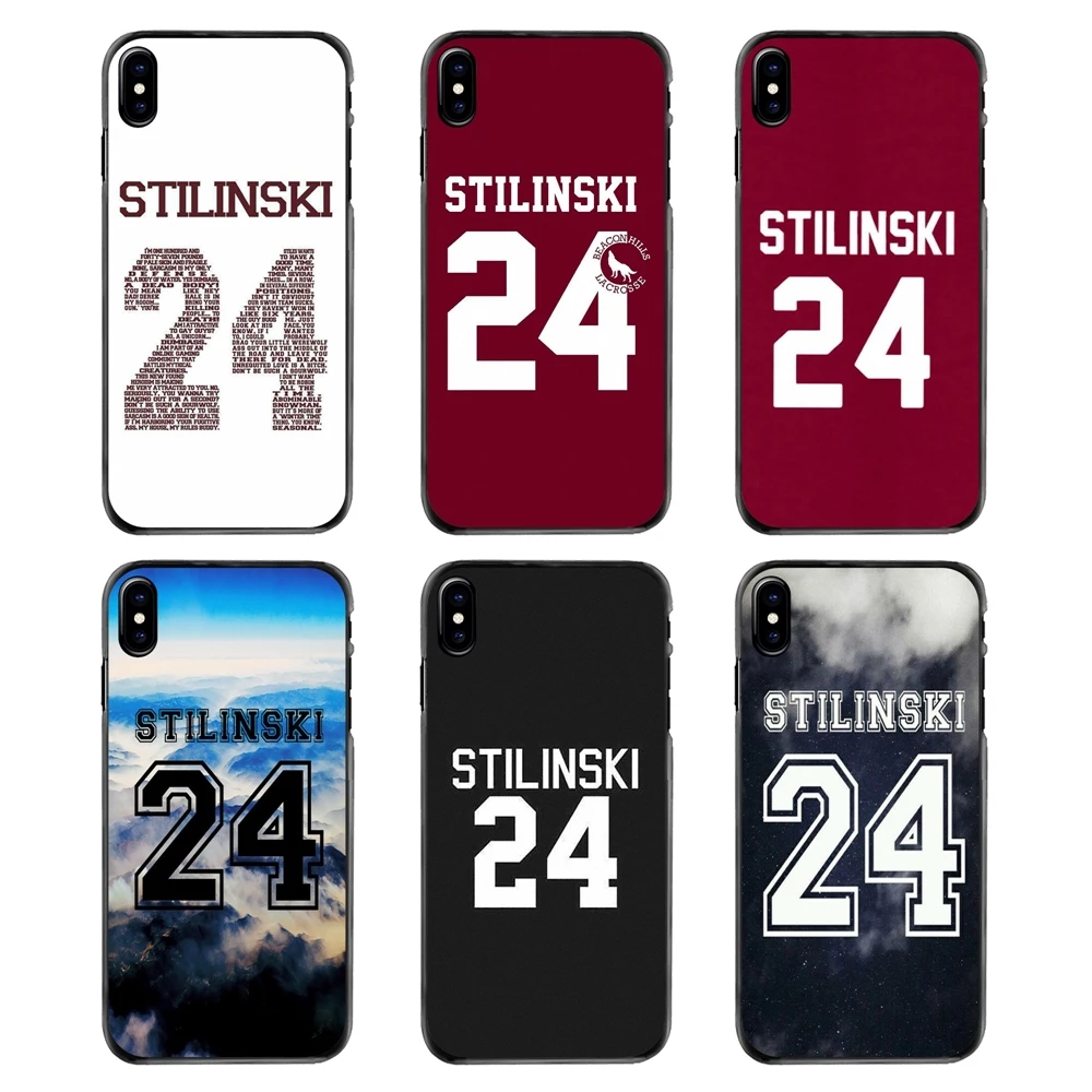 Для iPhone 4 4S 5 5S 5C SE 6 S 7 8 Plus X XR XS Max iPod Touch телефон Scott McCall волк-подросток stilinski 24 Art