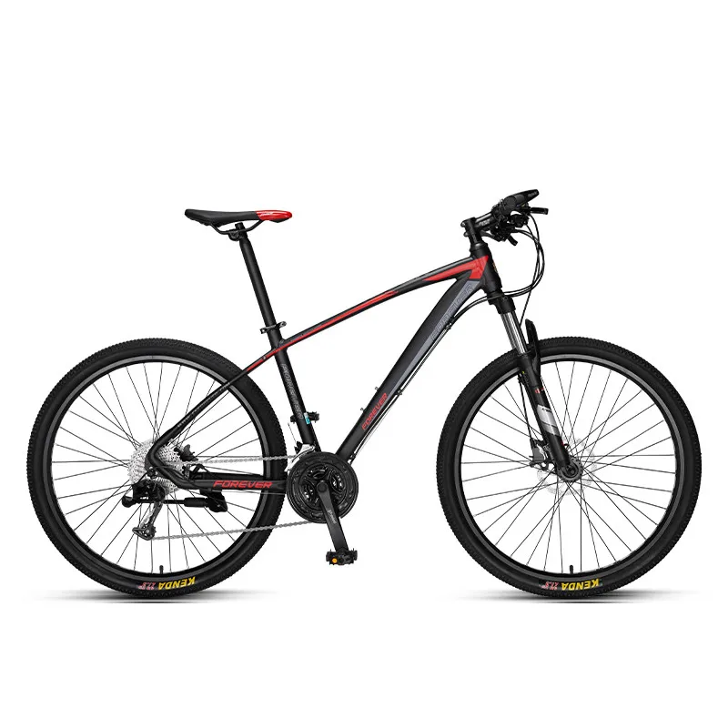 Mountain Bike Aluminum Alloy Frame Bicicleta Hydraulic Disc Brake Lockable Front Fork 33 Speed 26 27.5 inch Wheel Bicycle