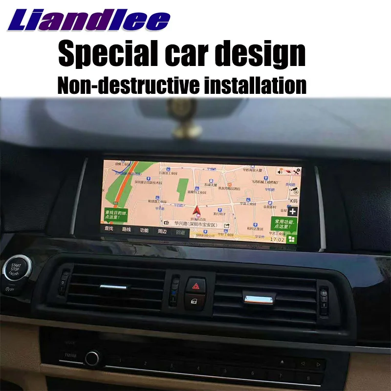 Best Liandlee Car Multimedia Player NAVI For BMW 5 Series F10 F11 F07 F18 2010~2016 Car Radio Stereo GPS Navigation 3