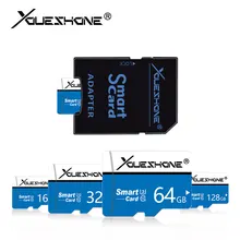 С бесплатным адаптером класс 10 карта памяти 8 ГБ 16 ГБ 32 ГБ micro sd карта 64 Гб 128 ГБ tarjeta microsd 32 Гб mini TF карта 4 Гб флэш-накопитель