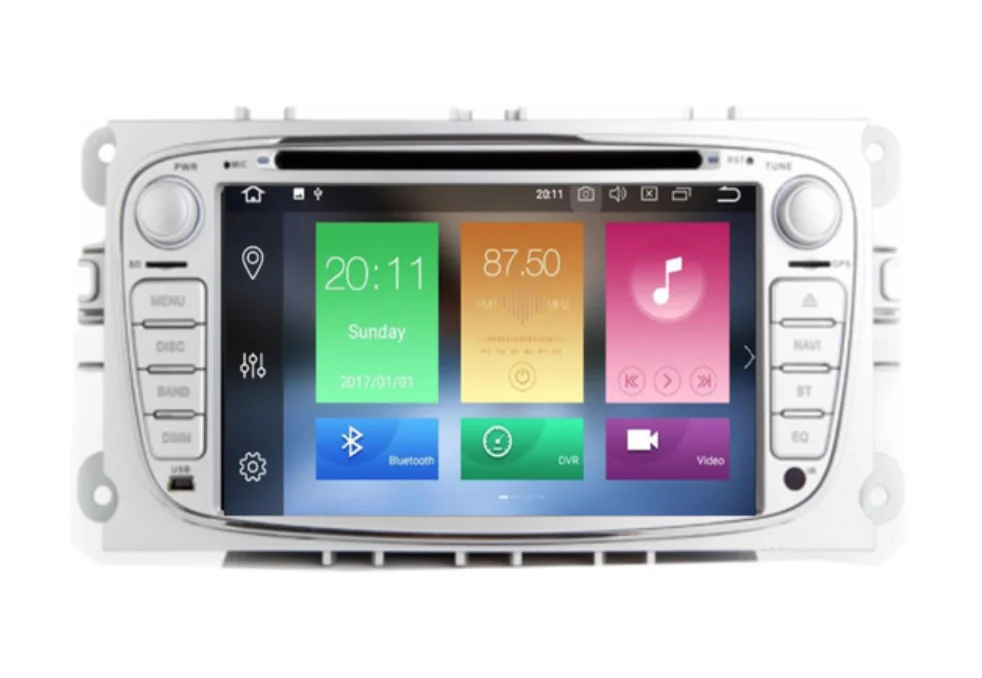 Высококачественный автомобильный DVD-плеер 4G + 64G Android 10 для FORD Mondeo DVD C Max S max Wifi Bluetooth