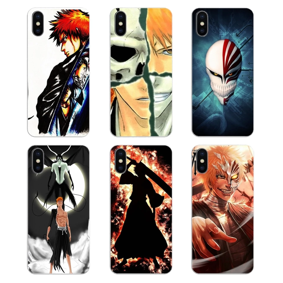 For Htc U11 One M7 M8 A9 M9 M10 E9 Desire 630 530 626 628 816 820 Motorola G G2 G3 Soft Tpu Covers Anime Manga Beyb Bleach Death Fitted Cases Aliexpress