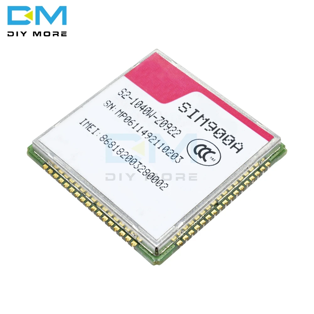 SIM900A двухдиапазонный 900/1800 МГц GSM GPRS SMS модуль беспроводной передачи с поддержкой