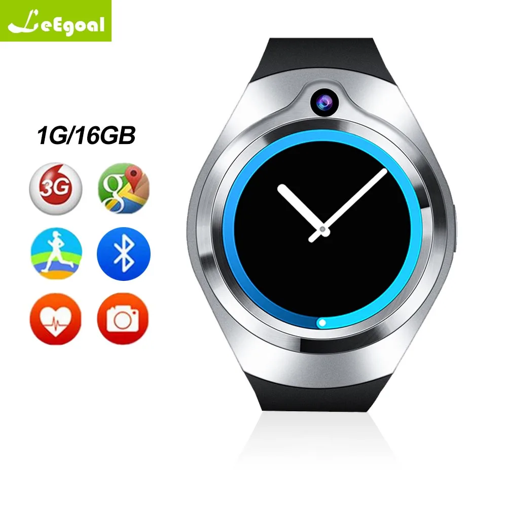 

smart watch S216 Android 5.1 1GB+16GB Heart Rate relogios Bluetooth WiFi GPS smartwatch MP3 player for Android iOS PK KW88 S99C