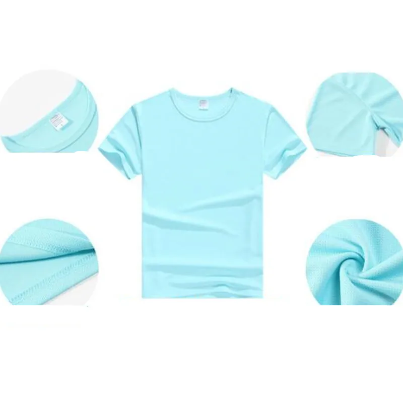Новая детская брендовая одежда Повседневное Coolmax Быстросохнущий футболка мальчиков Для мужчин сезон: весна–лето дышащая футболка с короткими рукавами для девочек с приталенным пиджаком, футболка