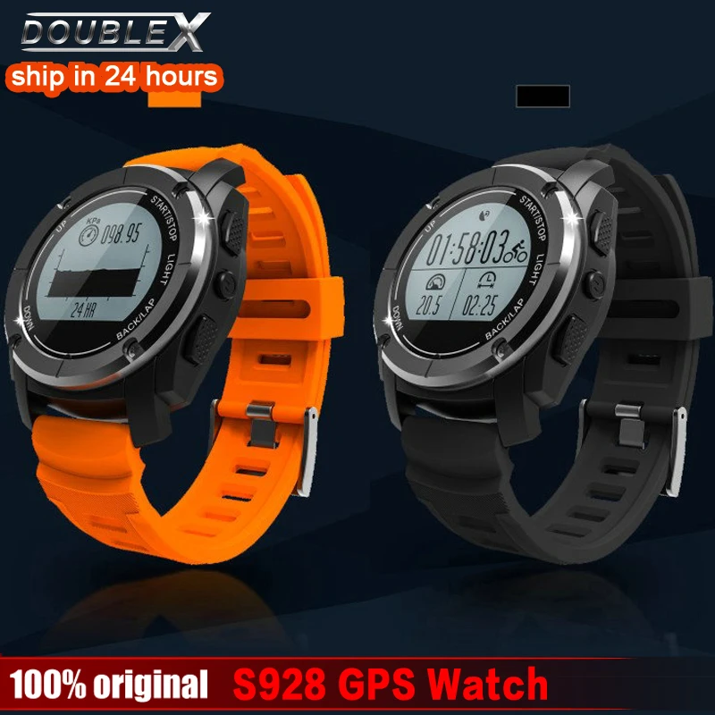 

DoubleX S928 Sport Smart Watch G-sensor Heart Rate Monitor GPS Outdoor Smart Wristband for Android IOS Smart Phone