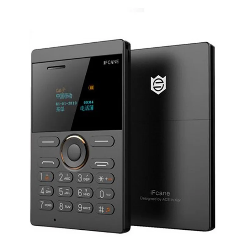 Discount!2016 New Ultra Slim Card Phone IFCANE E1 Cell