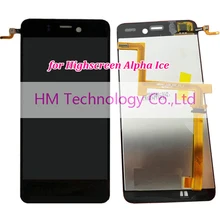 Black LCD+TP for Highscreen Alpha Ice LCD Display+Touch Screen Digitizer Assembly Smartphone Replacement Part Free Shipping+Toos