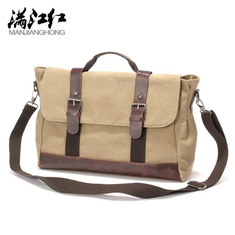 mans bags business casual large messenger bag vintage men handbags men's bag handbag shoulder tote canvas crossbody bag black