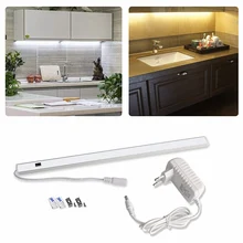 Ручной развертки датчик движения светодиодный светильник под шкаф светильник s 12 В DC lampara светодиодный светильник для кухни спальни светильник ing Garderober гардероб