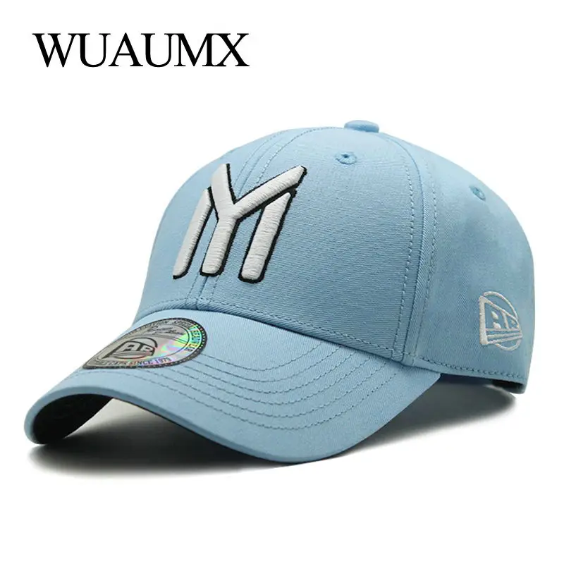 Новинка 2018 уличная бейсболка Wuaumx Мужская и Женская бейсбольная кепка Кепка в
