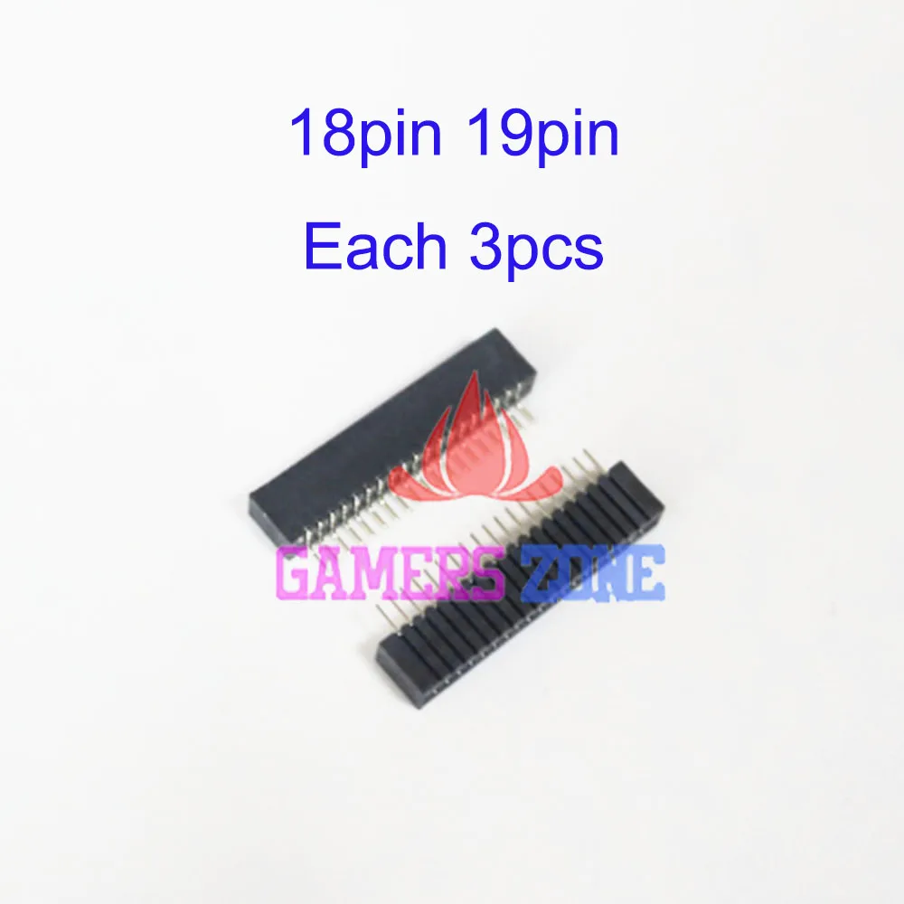 

For Playstation 2 PS2 Flexible Ribbon Cable Conductive Film Socket Connector 18pin 19pin Block