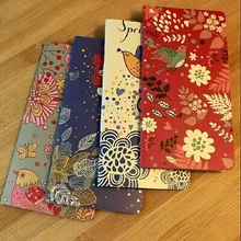 1 шт. Милая Канцелярия цветы товары для птиц блокнот из крафт-бумаги блокнот живопись Дневник Журнал запись Офис школа Supp