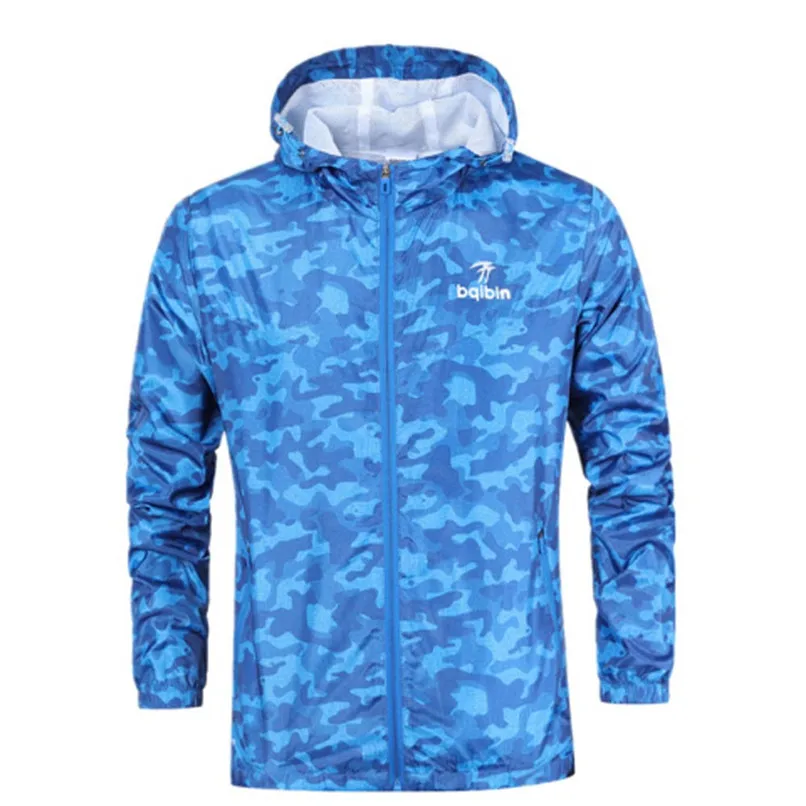 

Waterproof Cycling Jackets Men Camouflage Pullover Long Sleeve Hooded Sweatshirt Tops Blouse Bicycle bike riding Sportswear #2#F