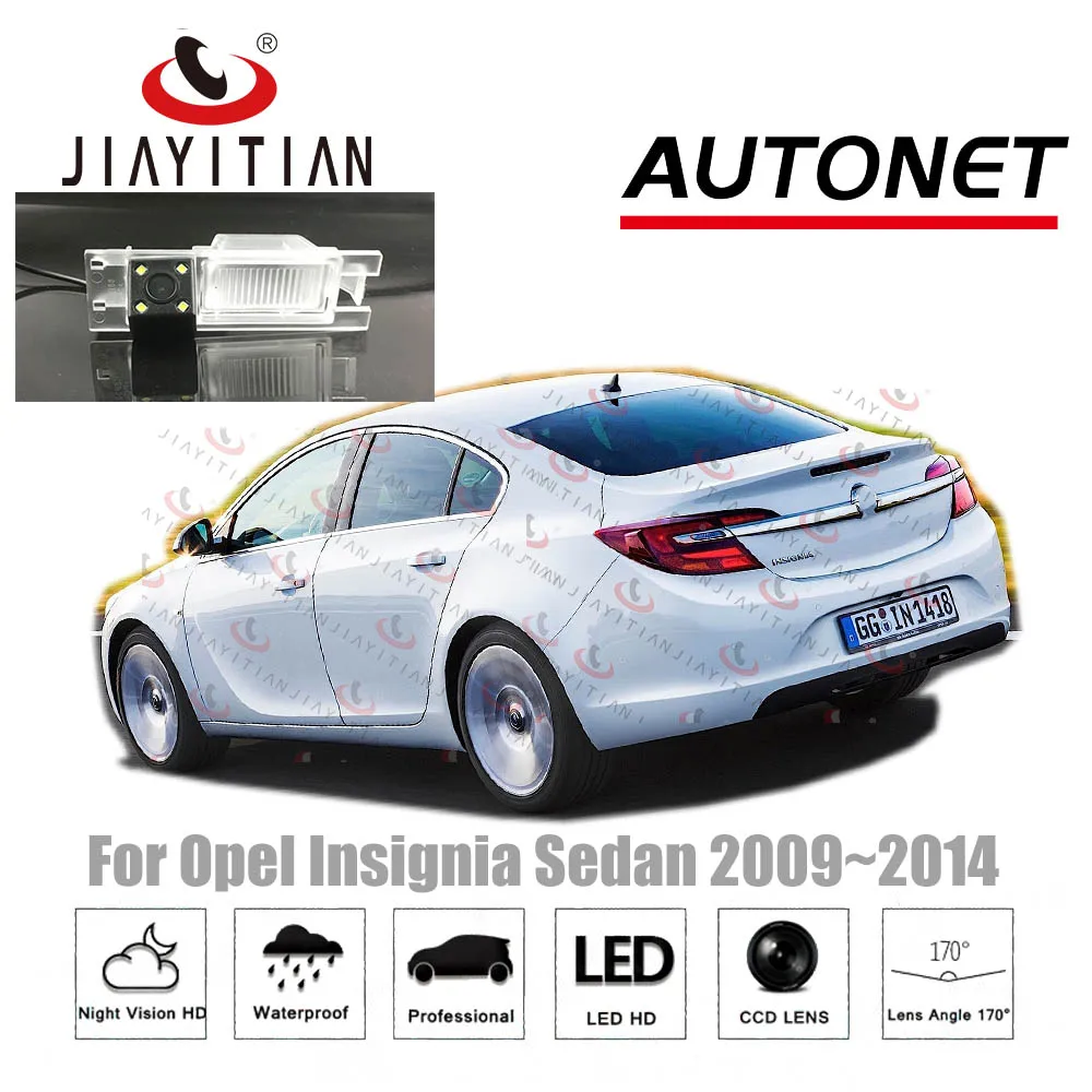 JIAYITIAN-cámara de visión trasera para Opel Insignia 2010, 2011, 2012, 2013, 2014, CCD, visión nocturna, cámara de marcha atrás, licencia _ - AliExpress Mobile