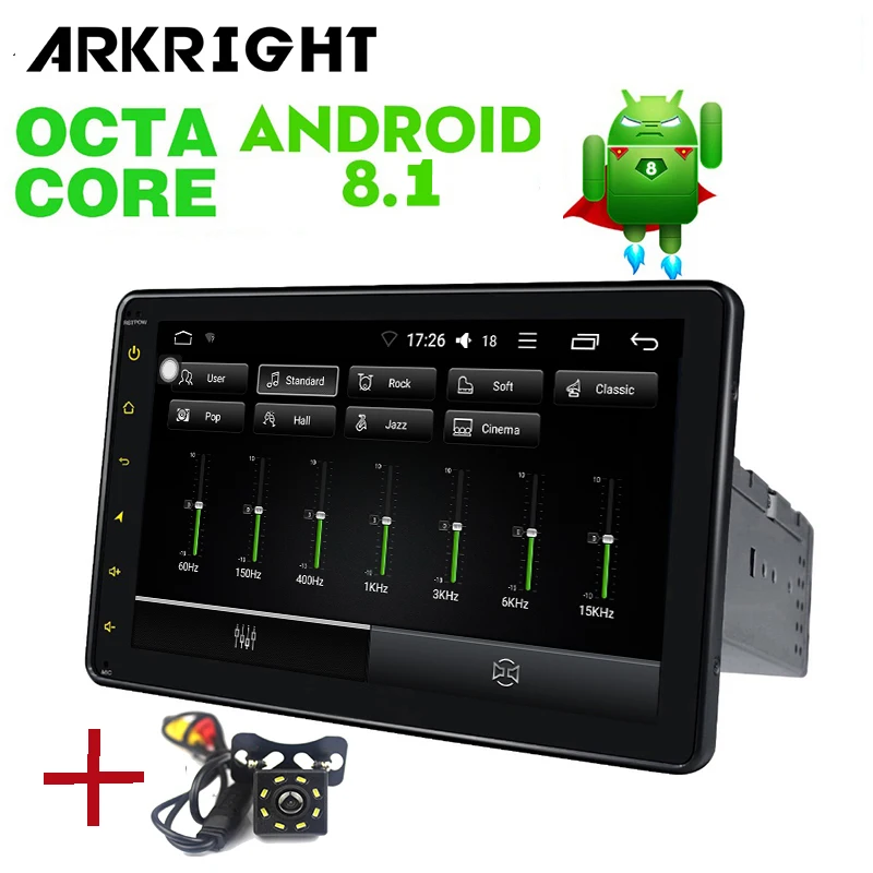 ARKRIGHT 8 &quot1din Автомагнитола аудио стерео/головное устройство/4 + 32 ГБ Android 1