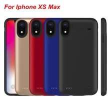 Для iphone XS аккумулятор Max чехол умный ультра-тонкий высококачественный аккумулятор зарядное устройство чехол power Bank для iphone XS аккумулятор Max чехол