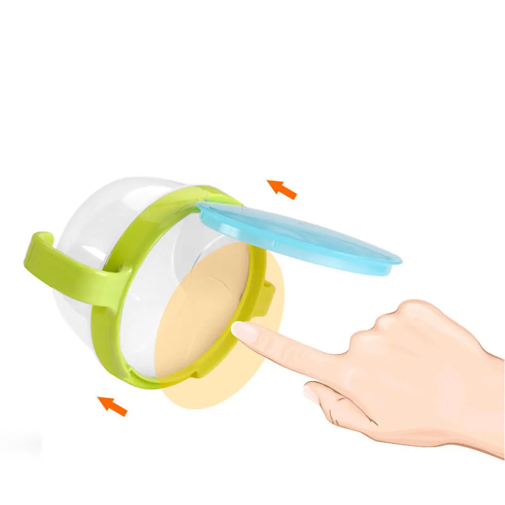 Hot Sale Baby Kids Toddler Snack Catcher Double Handle Snack Cup Jar Bowl Spill-proof Biscuits Container Box Hot Sale Baby Kids Toddler Snack Catcher Double Handle Snack Cup Jar Bowl Spill-proof Biscuits Container Box