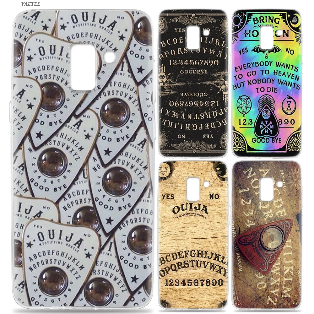 

Offical Original Painted Soft TPU Case For Samsung Galaxy J4 J6 Plus J3 J5 J7 J8 J2 Pro 2018 2016 Cover Ouija Board
